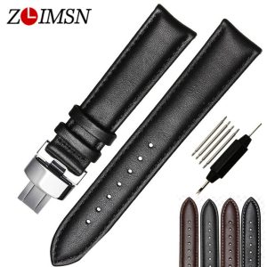 Genuine ZLIMSN Leather Watch Bands