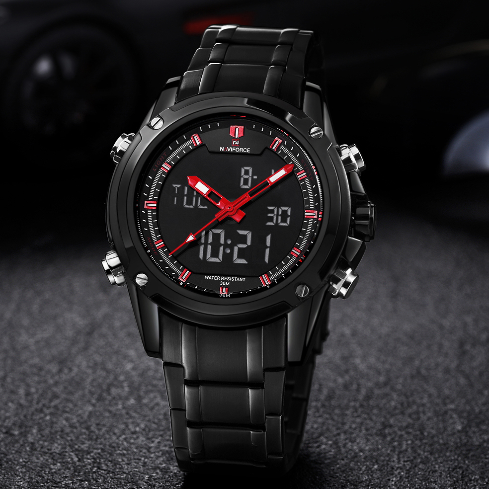 Naviforce Luxury Brand Men Military Sports Watches