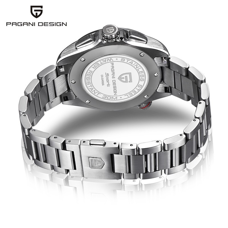 Pagani Design Stainless Steel Quartz Sport Watch 2030423709 1