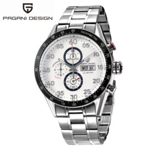 Pagani Design Steel Chrono Watch - Watch Etc.