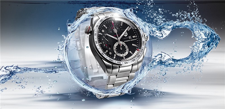 Pagani Design Stainless Steel Quartz Sport Watch 561666456 1