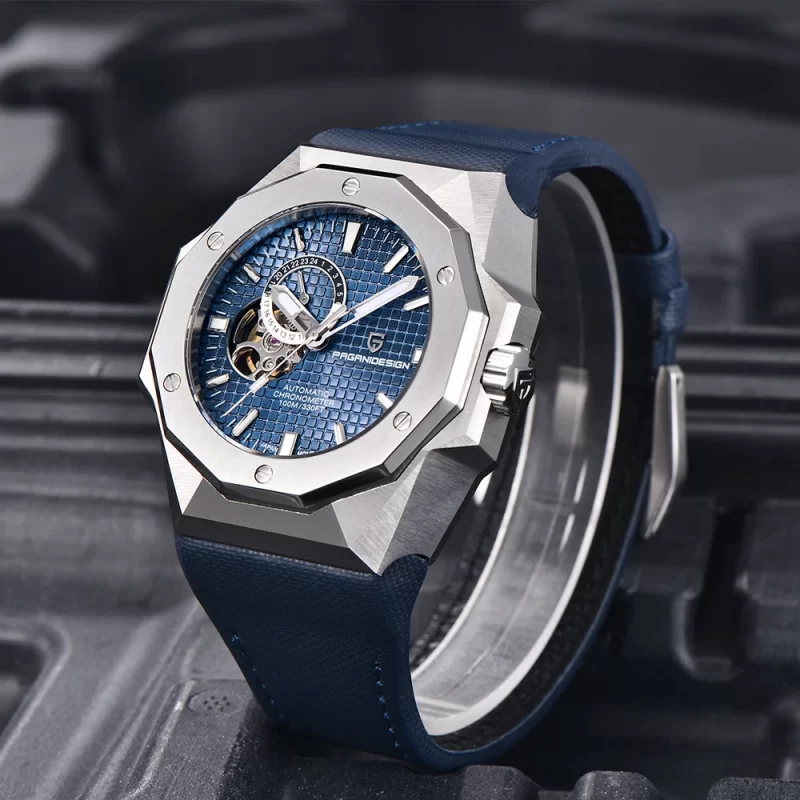 2023 PAGANI DESIGN 42MM Men Automatic Watches Stainless Steel NH39 Movement Sapphire 100M Waterproof Wristwatch Watch for Men